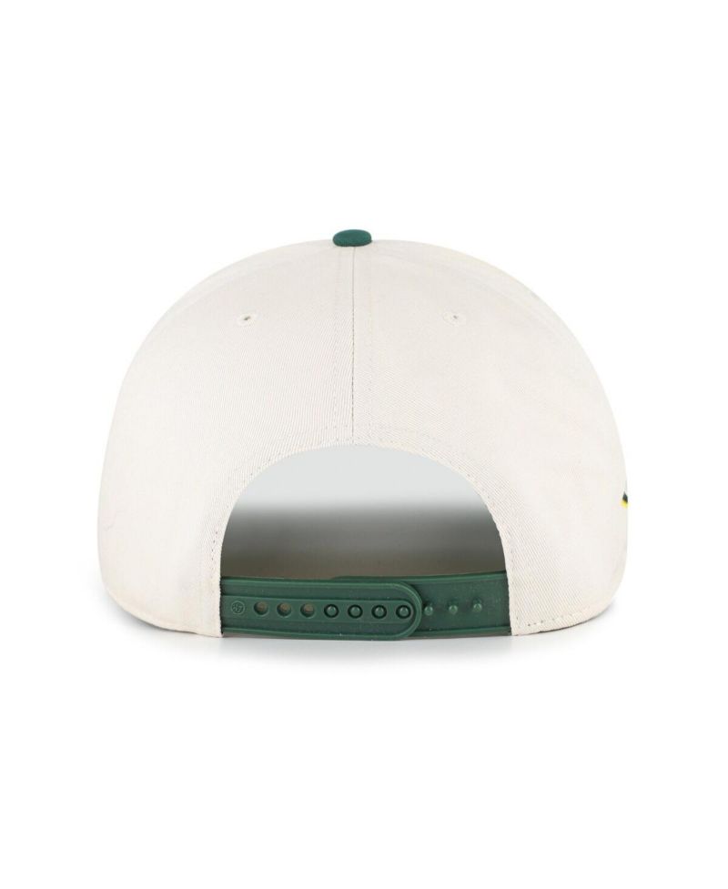 Men's Natural Green Bay Packers Frame Out Two Tone Hitch Adjustable Hat