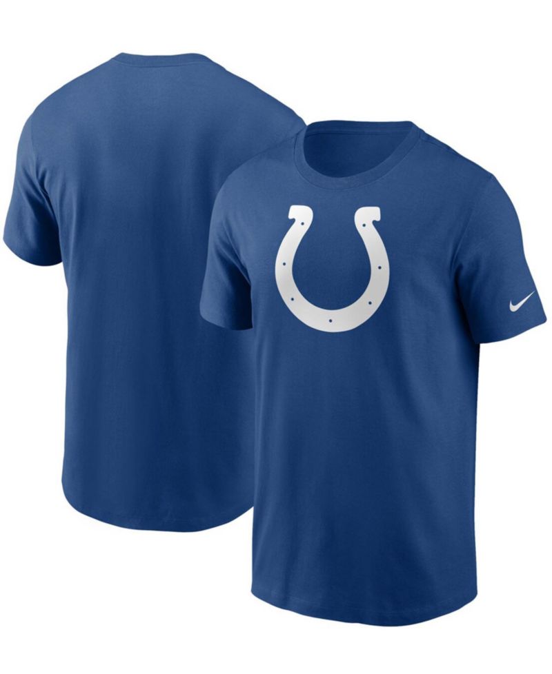 Men's Royal Indianapolis Colts Primary Logo T-shirt