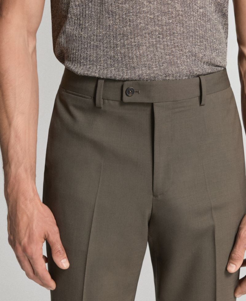 Men's Turin Wool Suit Pants