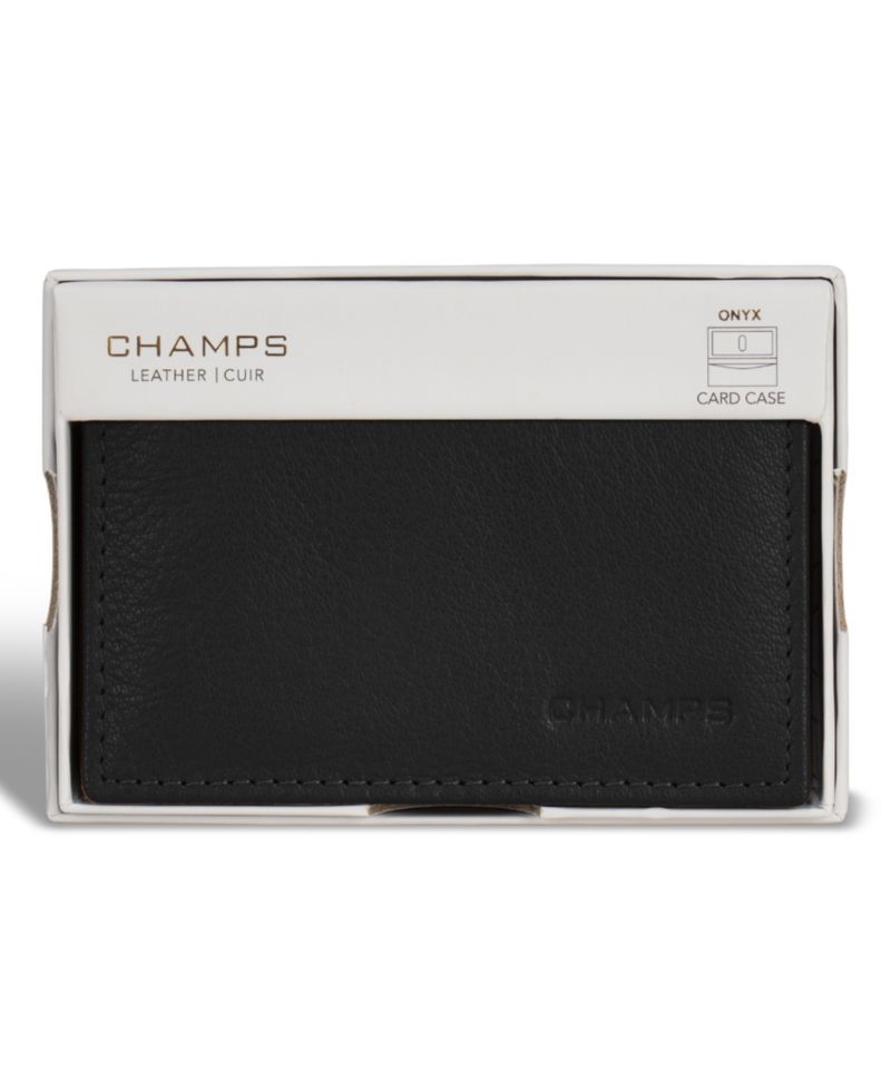 Men's Onyx Collection Leather Card Case
