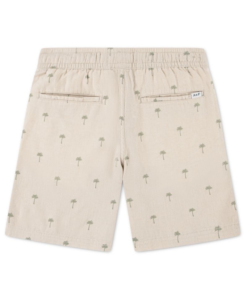 Boys' Pull-On Linen Shorts