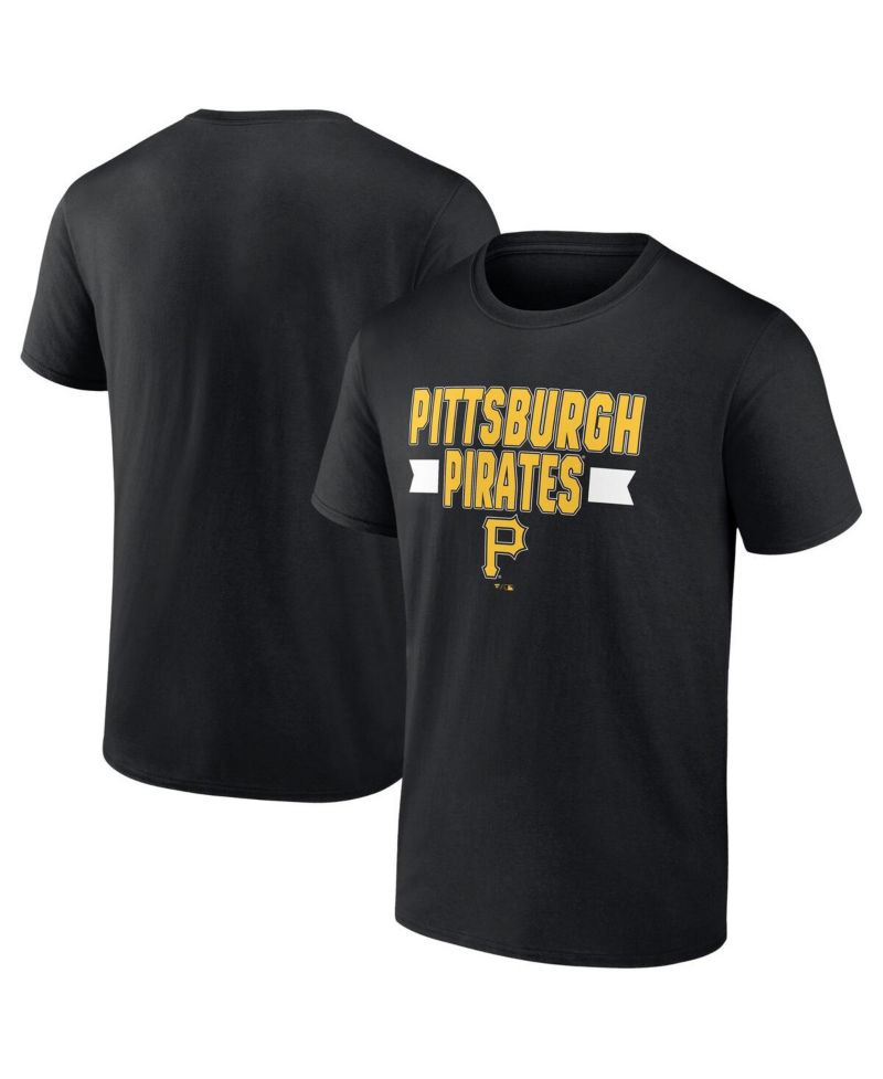 Men's Black Pittsburgh Pirates Close Victory T-Shirt