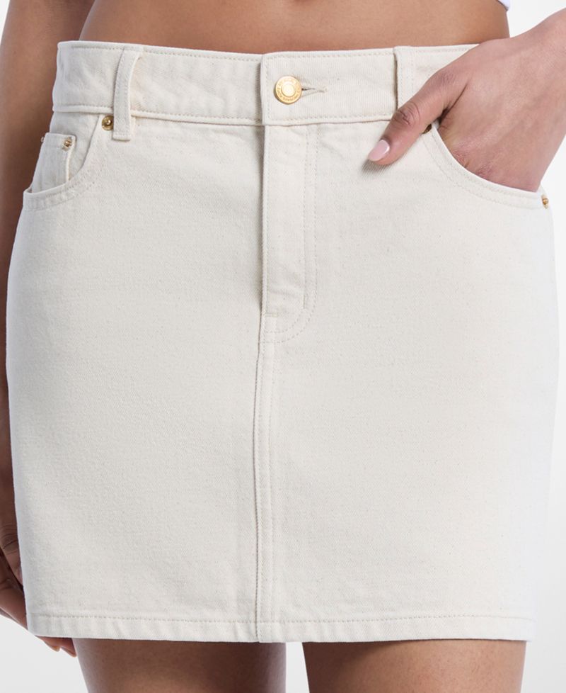 Women's Logo Denim Mini Skirt