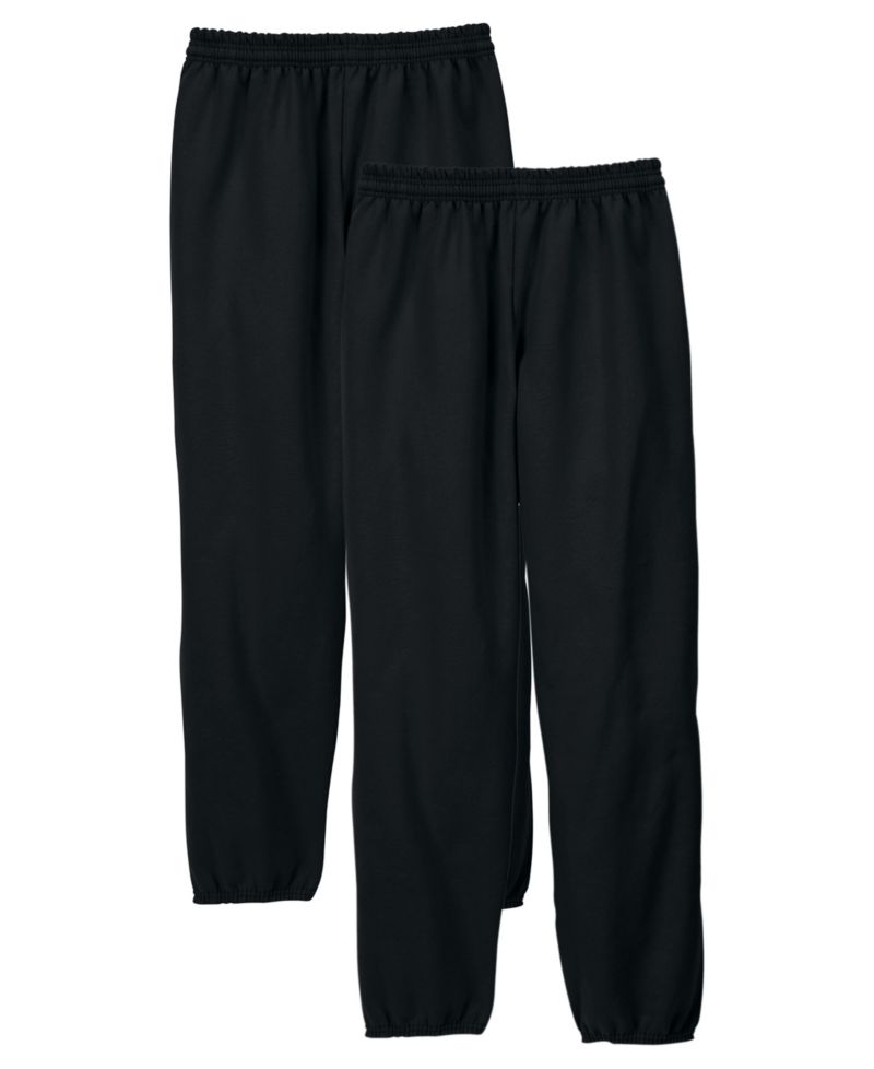 EcoSmart Men's 32" Fleece Sweatpants, 2-Pack