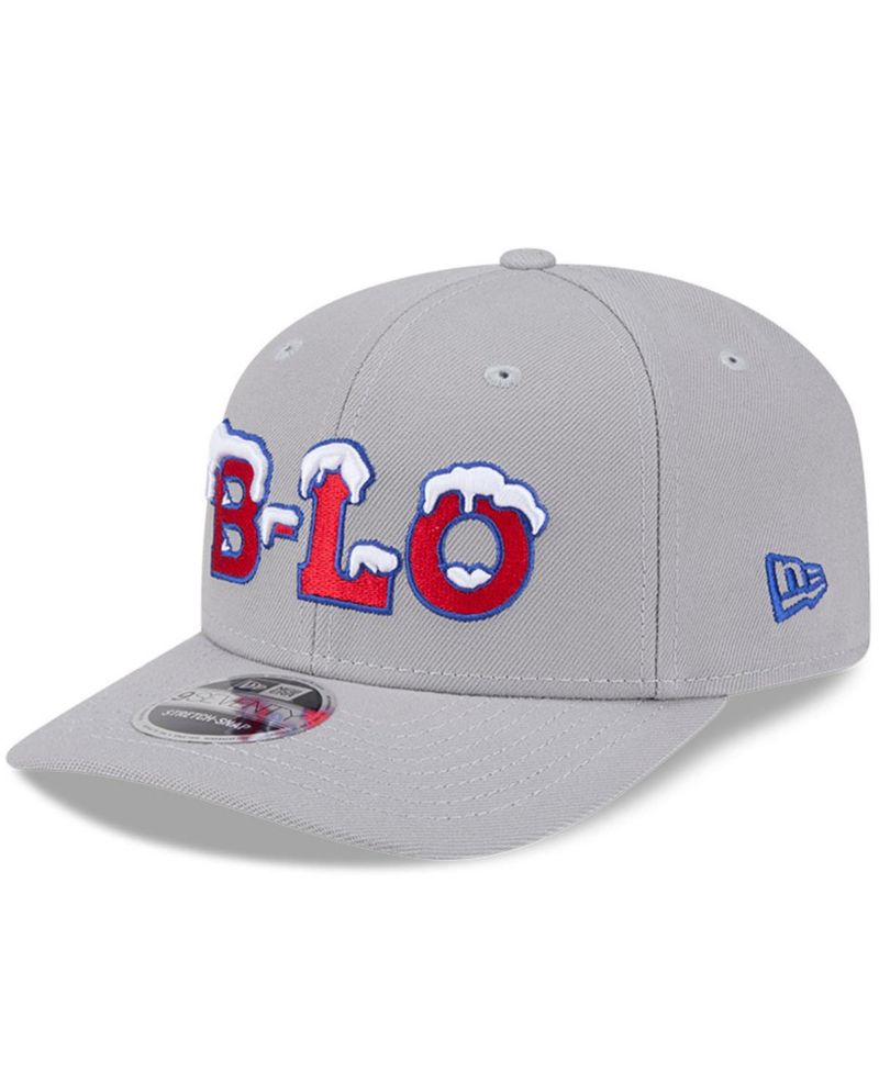 Men's Gray Buffalo Bills 2025 Rivalries Collection Fan Pack 9SEVENTY Adjustable Hat