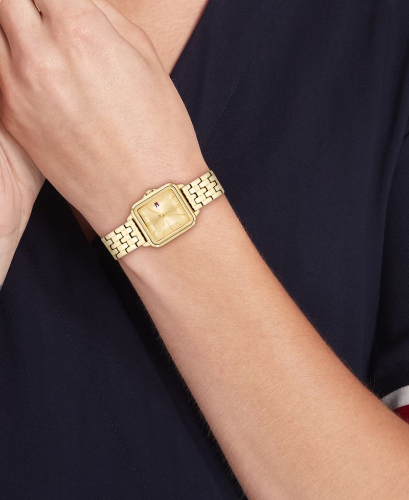 Women's Quartz Gold Tone Stainless Steel Bracelet Watch, 22.5mm