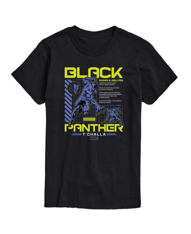 Men's Black Panther Short Sleeve T-Shirt
