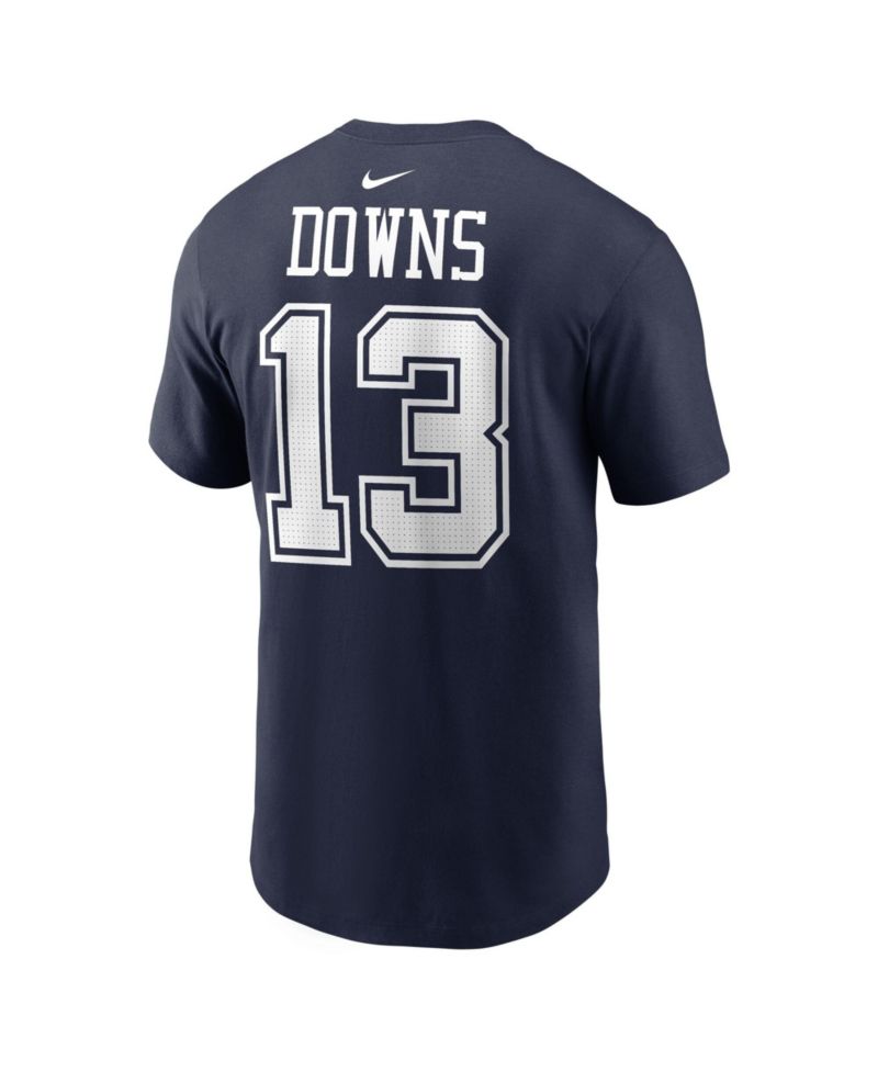 Men's Caleb Downs Navy Dallas Cowboys Name & Number T-Shirt
