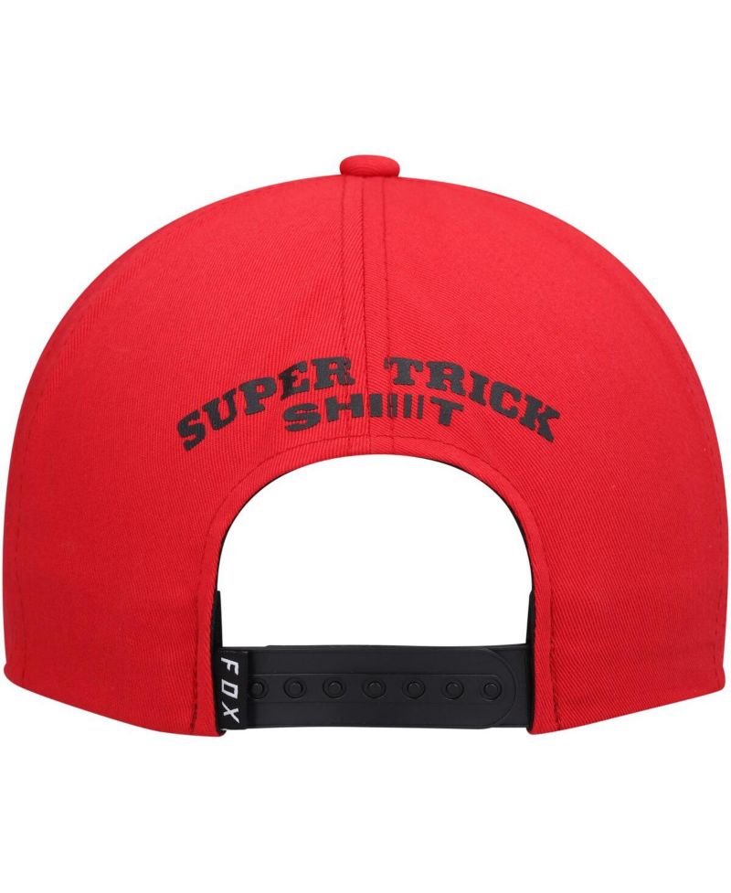 Men's White Super Trik Snapback Hat