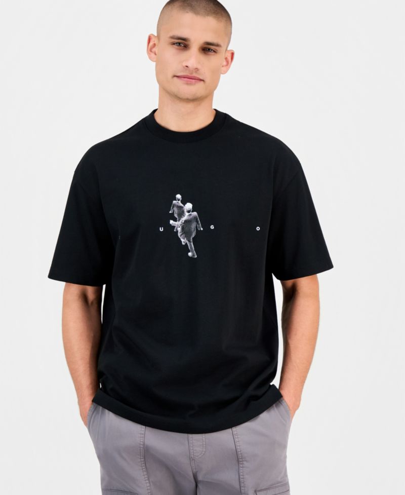 Men's Dollo Short-Sleeve Logo Graphic Crewneck T-Shirt