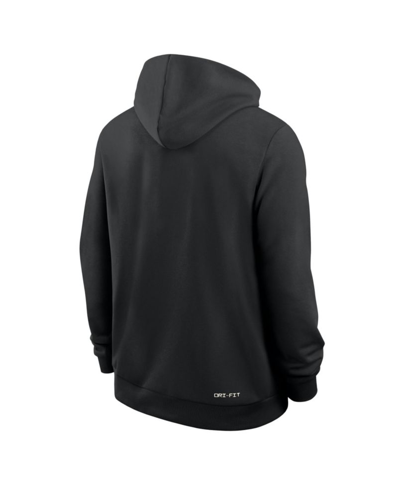 Men's Black Purdue Boilermakers 2026 Sideline Standard Issue Dri-FIT Hoodie
