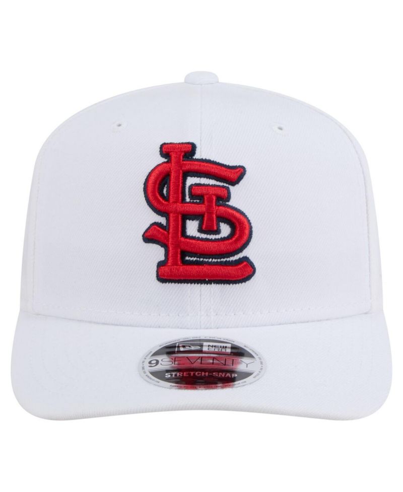 Men's White St. Louis Cardinals COOLERA 9SEVENTY Adjustable Hat
