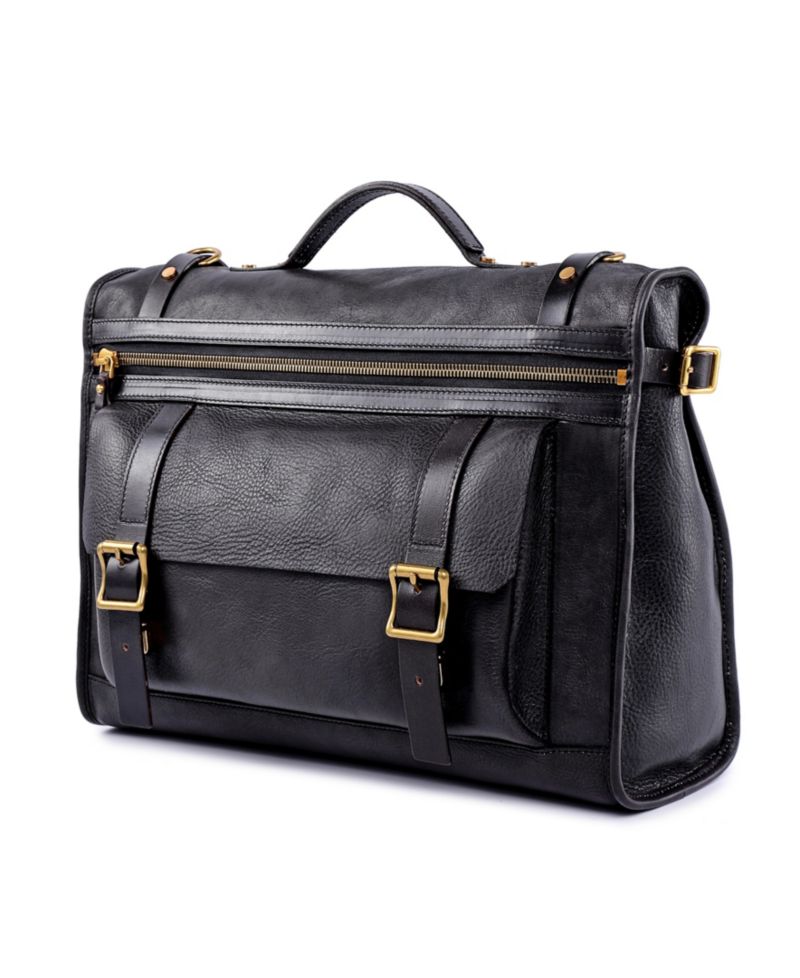Stone Cove Leather Briefcase