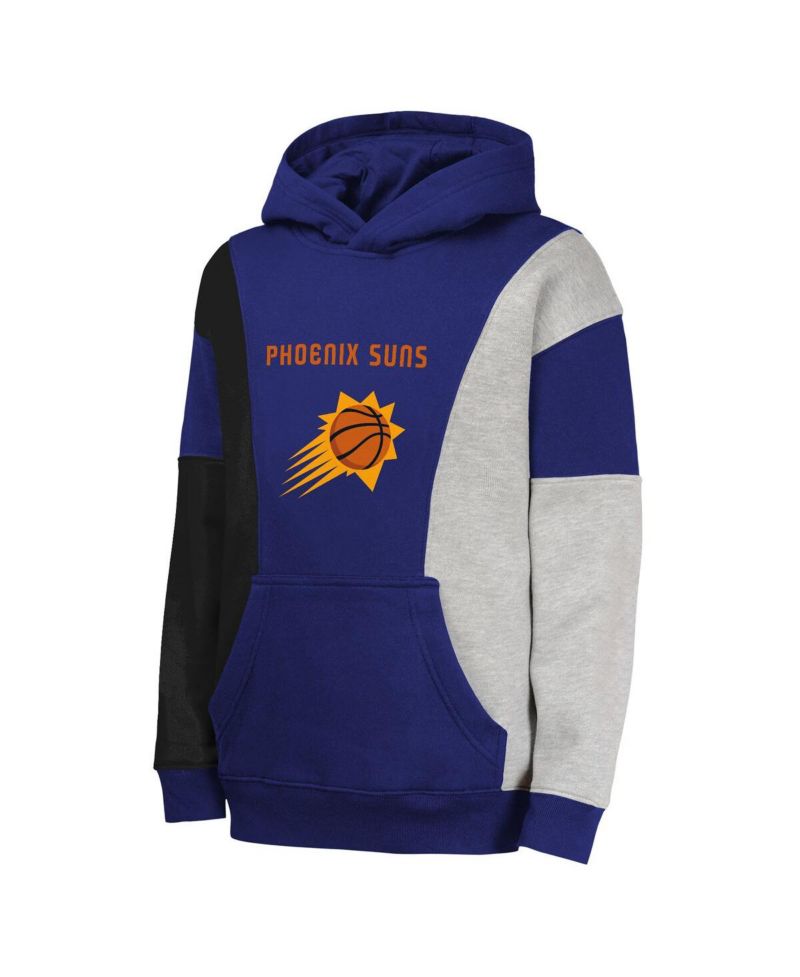 Big Boys and Girls Purple Phoenix Suns Ace In the Hole Pullover Hoodie