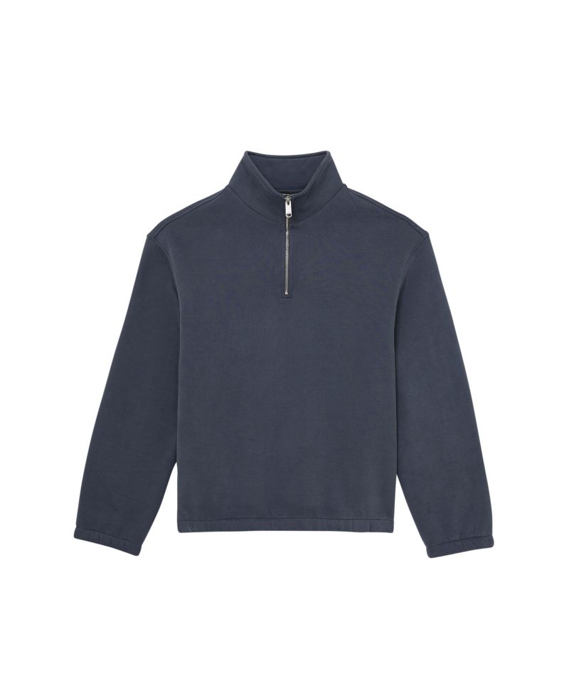 Men's Quinn Cotton-Blend Half-Zip Sweatshirt