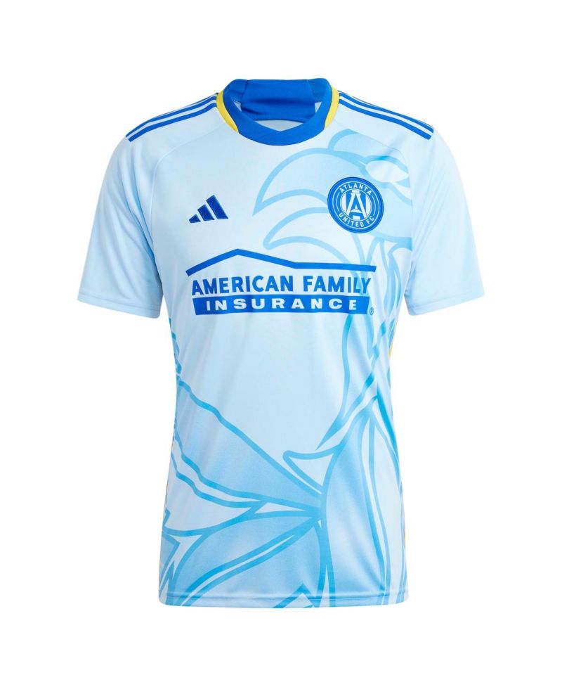 Men's Miguel Almiron Light Blue Atlanta United FC 2024 The Resurgens Kit Replica Player Jersey