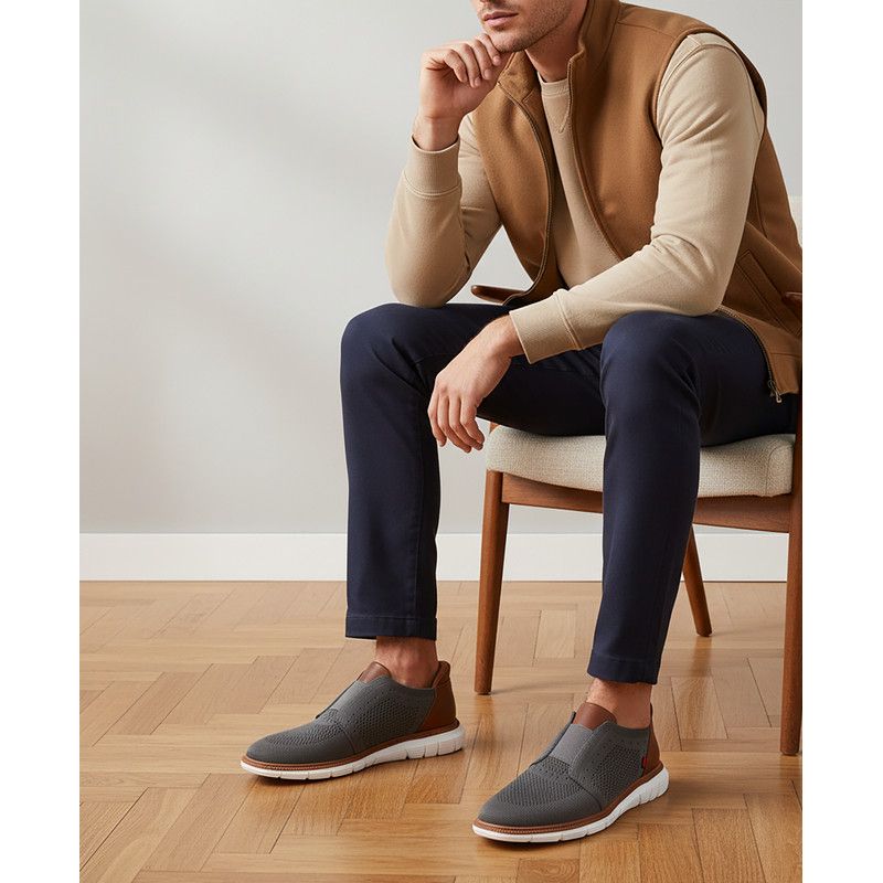 Мужские оксфорды из легкой сетки South Street с технологией Hands-Free Slip On Technology
