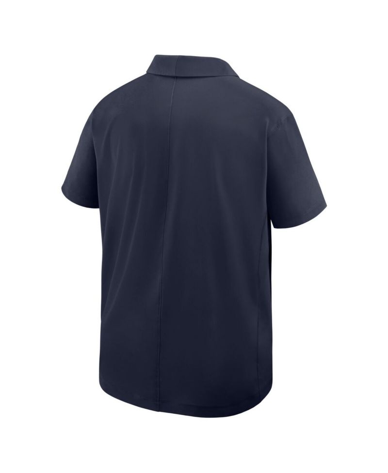 Men's Navy UConn Huskies Woven Dri-FIT Polo Shirt
