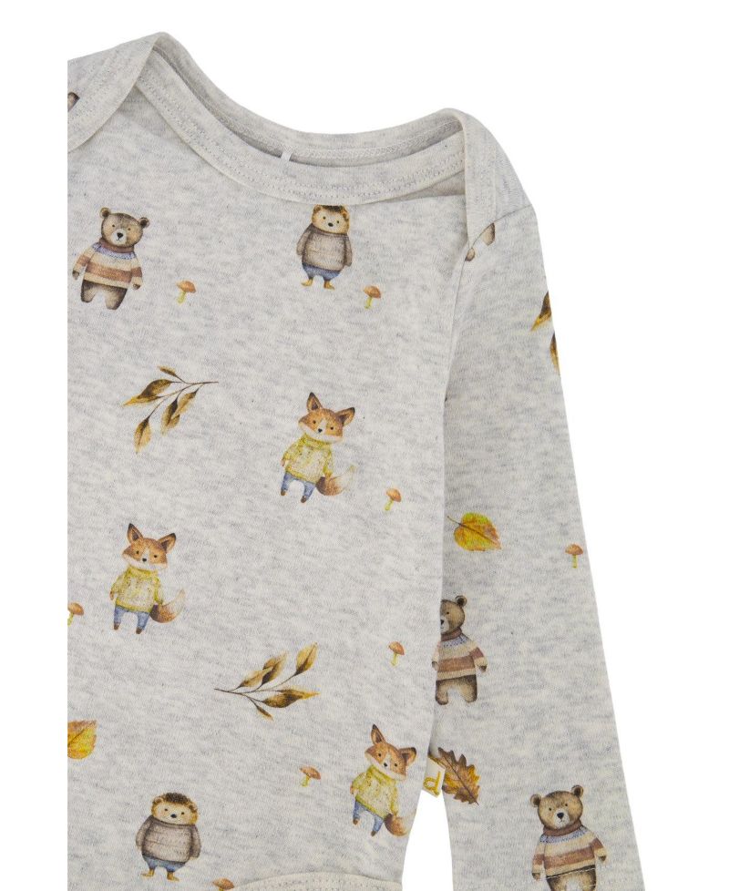 Baby Boy 3M TO 24M Cotton Onesie Animal Print