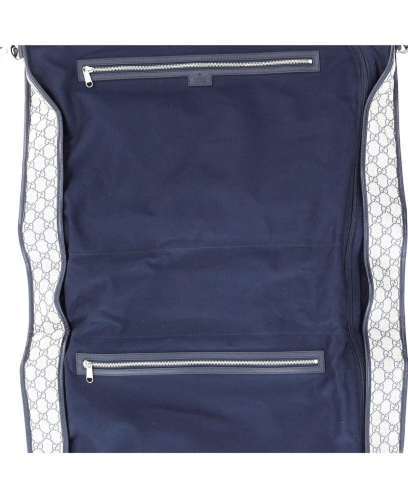 Savoy Web Garment Bag GG Coated Canvas