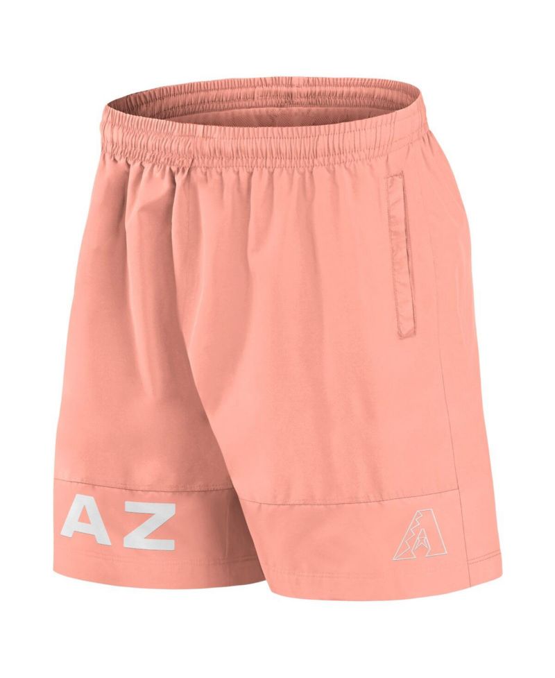 Men's Coral Arizona Diamondbacks Elements Swim Shorts