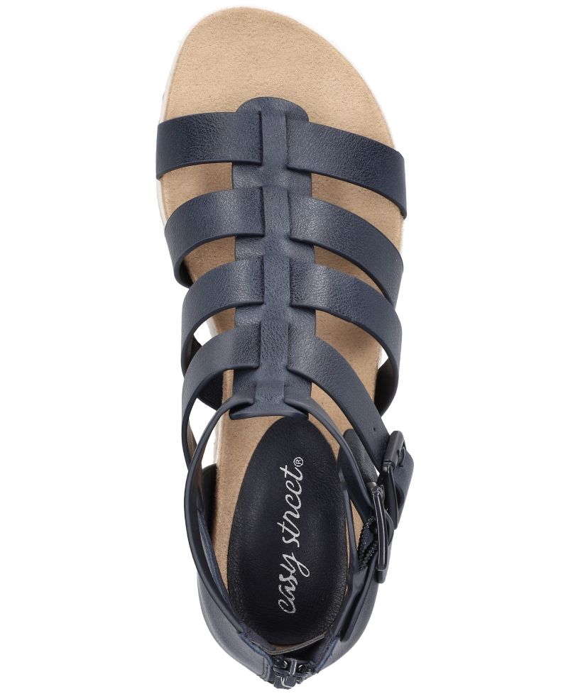 Women's Simone Zip Wedge Sandals