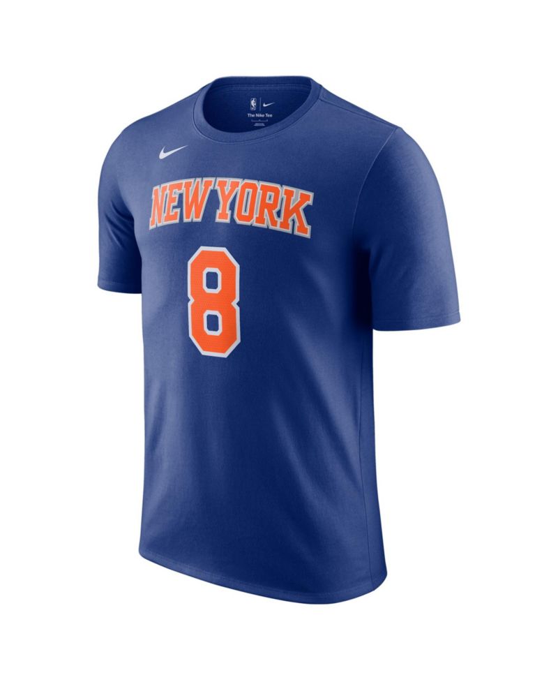 Men's and Women's OG Anunoby Blue New York Knicks Name & Number T-Shirt - Icon Edition