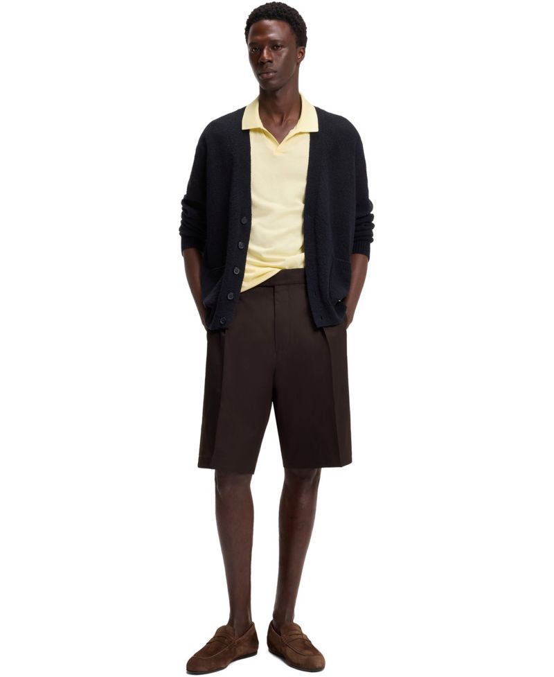 BECKHAM x BOSS Men's Cotton 11" Shorts