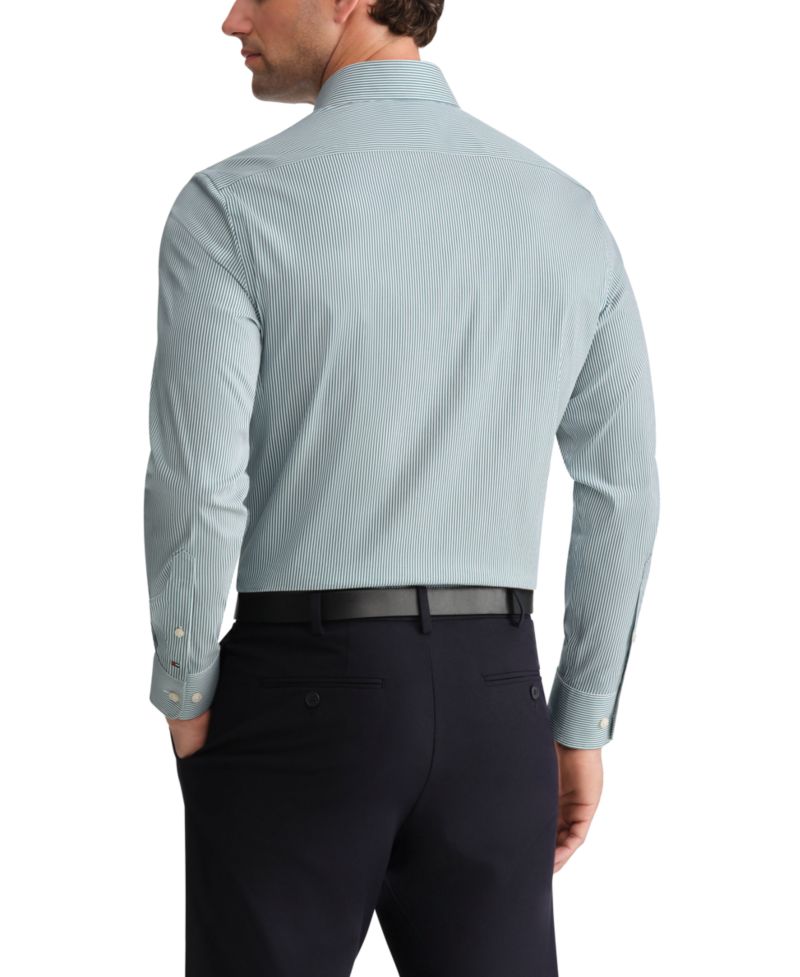 Men's Regular-Fit Stripe Dress Shirt