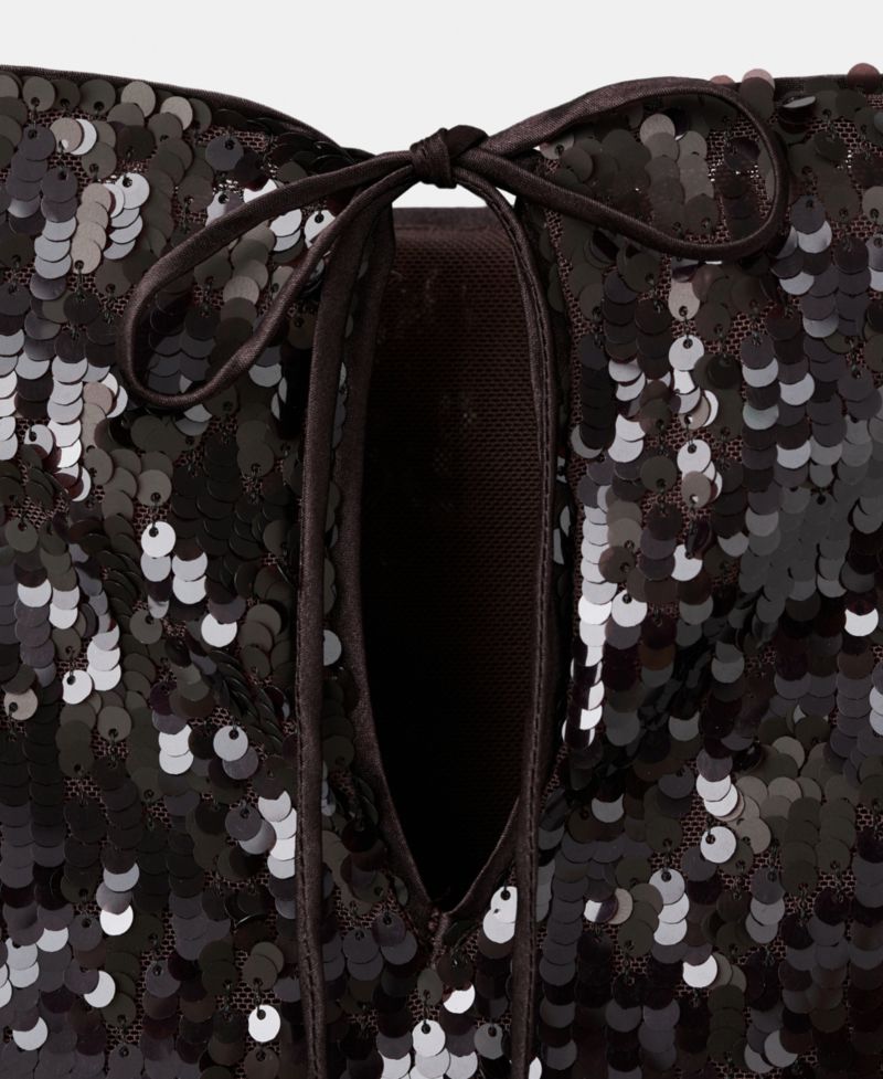 Women's Bell-Sleeved Sequins Top