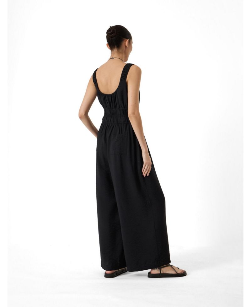 Women's Wrenna Gathered Straps Airflow Jumpsuit