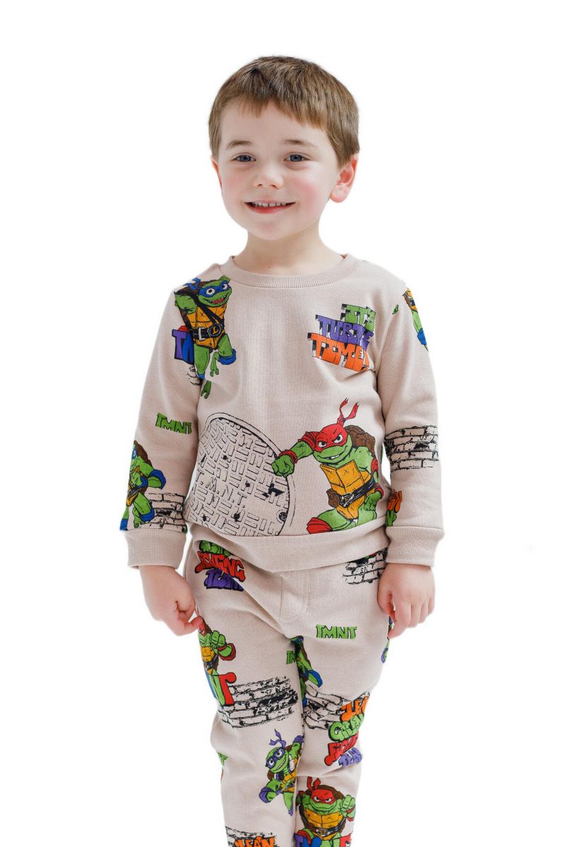 Toddler Boys 2-Piece Fleece Sweatshirt and Pants Set