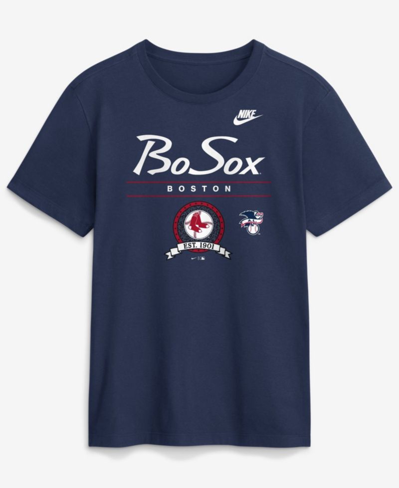 Men's Navy Boston Red Sox Cooperstown Graphic T-Shirt
