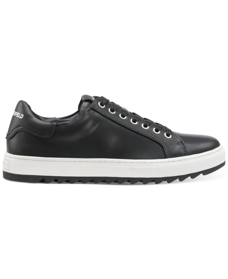 Karl Lagerfeld Men's Smooth Leather Sneakers
