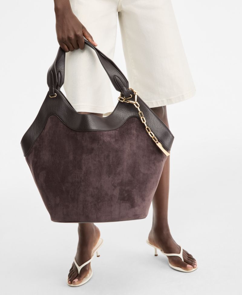 Gihsell Suede Tote