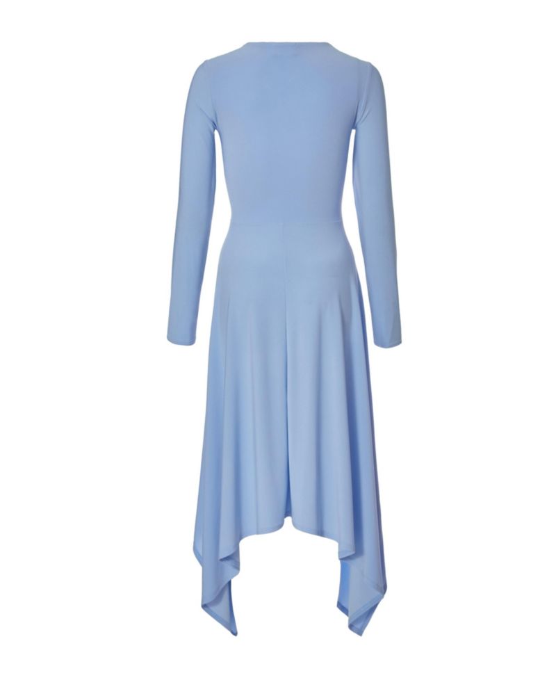 Women's Soft Touch Maxi Dress with Hanky Hem