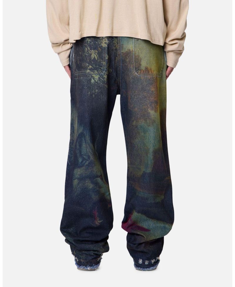 Men's Ultra Baggy Wolf Denim Jeans