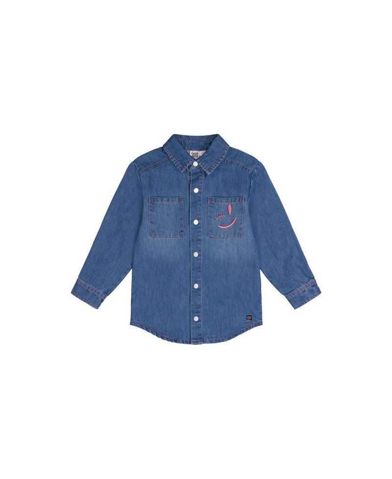 Big Girls (6Y - 14Y) Denim Shirt