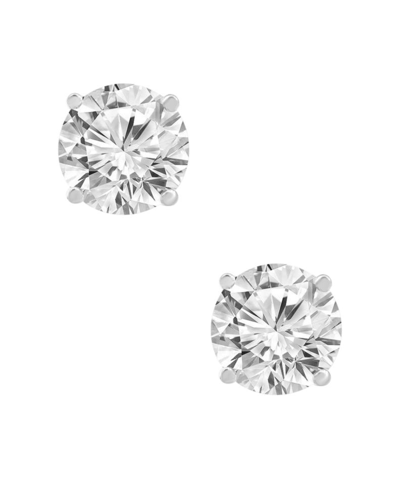 Certified Lab Grown Diamond Stud Earrings (3 ct. t.w.) in 14k White, Yellow or Rose Gold