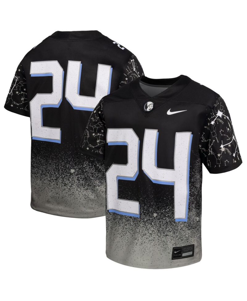 Big Boys and Girls 24 Black UCF Knights 2024 Space Game Alternate Game Jersey