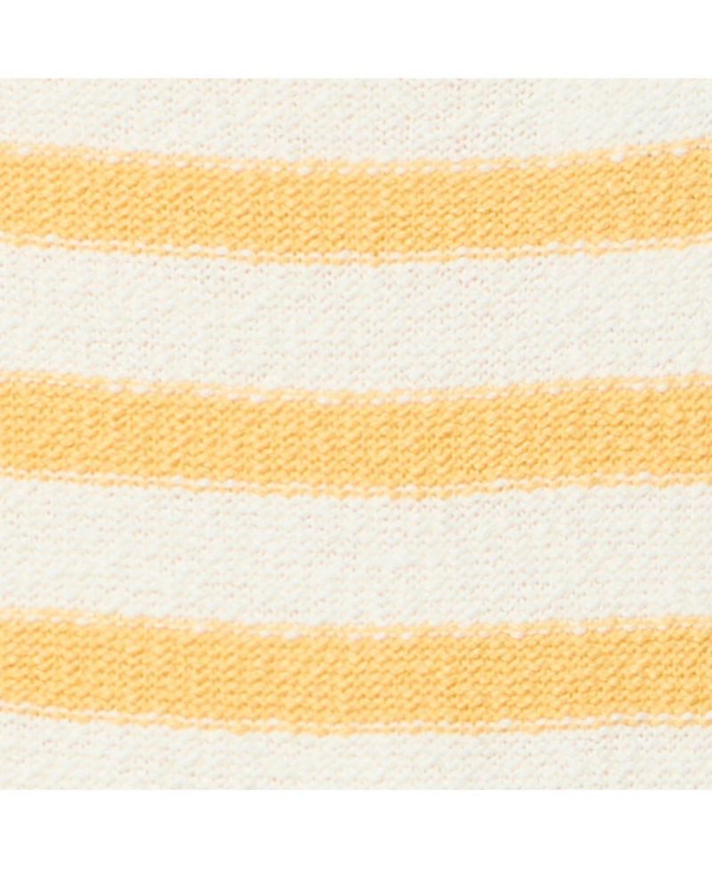 Women's Striped A-Line Midi Dress