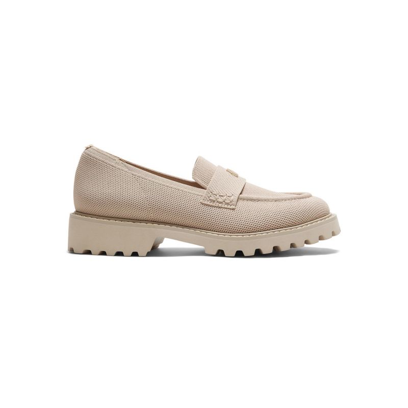 Women's Francesca Round-Toe Platform Chunky Heel Loafers