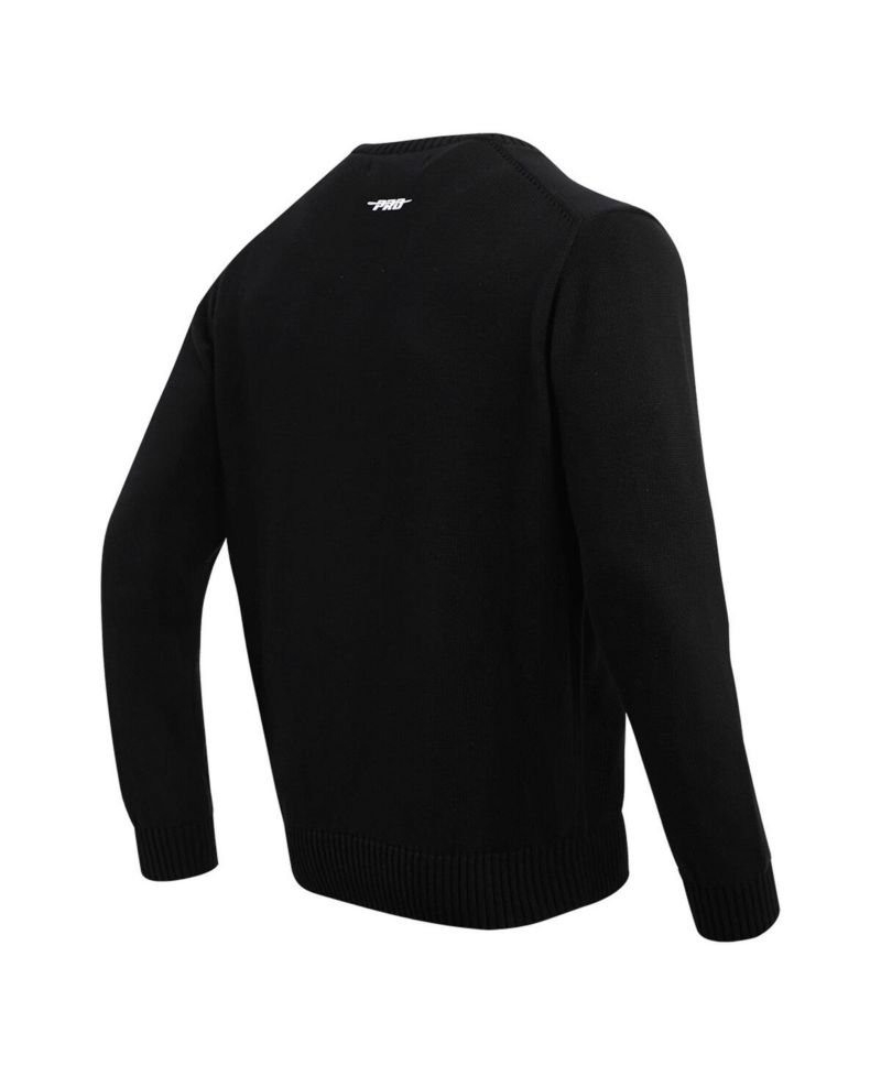 Men's Black Cincinnati Bengals Prep Knit Sweater