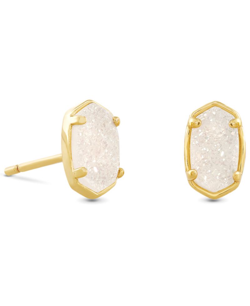 Emilie Stone Stud Earrings