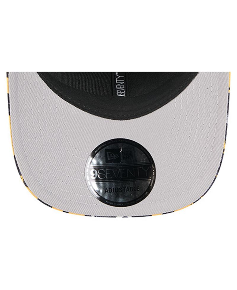 Men's Black Pittsburgh Penguins Mascot Visor 9SEVENTY Adjustable Hat