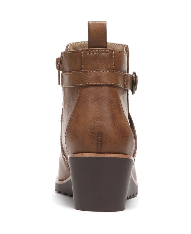 Zinfandel Wedge Booties