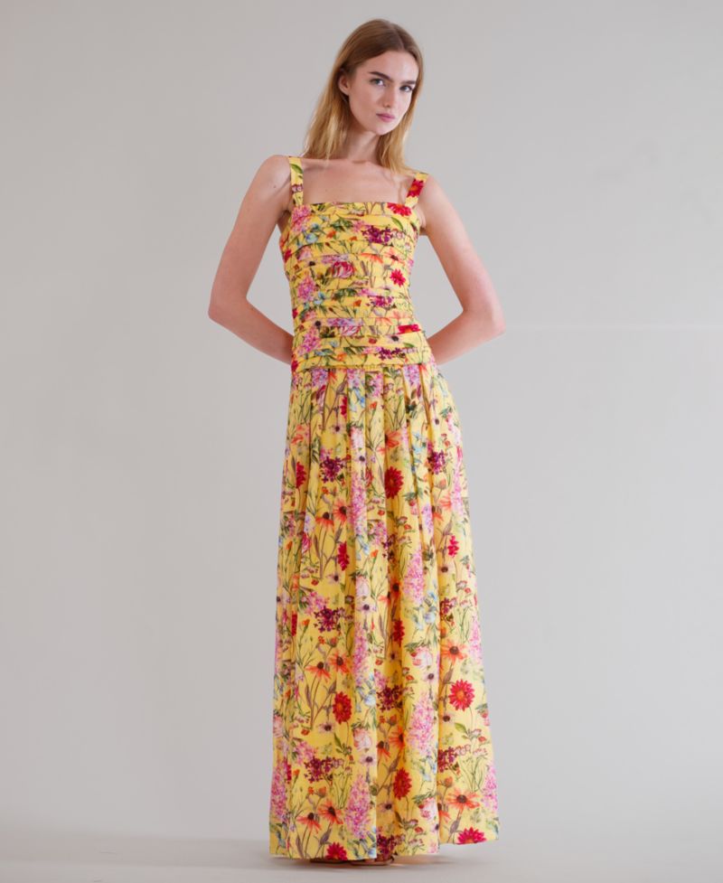 Women's Square Neck Maxi Dress