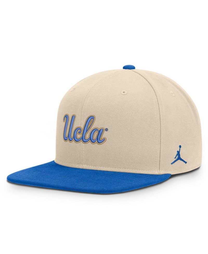 Men's and Women's Natural/Blue UCLA Bruins Campus Prep Snapback Hat