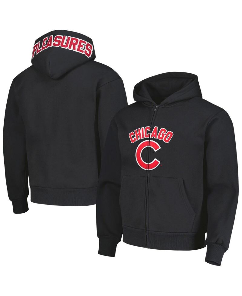 Men's Black Chicago Cubs Opening Day Full-Zip Hoodie