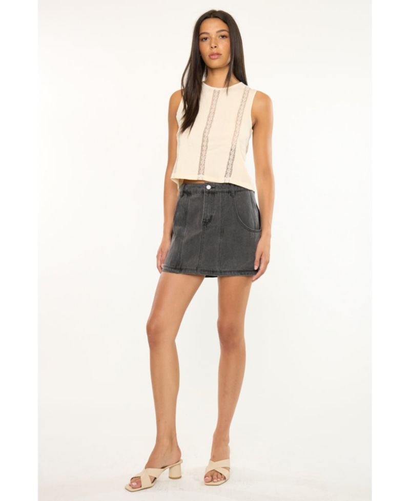 Women's Elaine Mid-Rise Balloon Mini Skirt